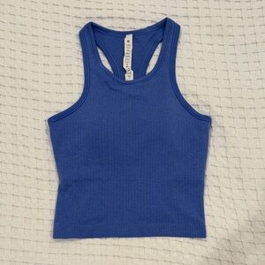 Lululemon ebb to street high neck crop tank